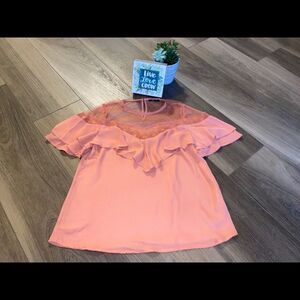 Flowy embroidered top